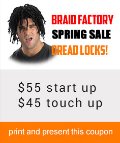 Dread Locks Discount Coupons